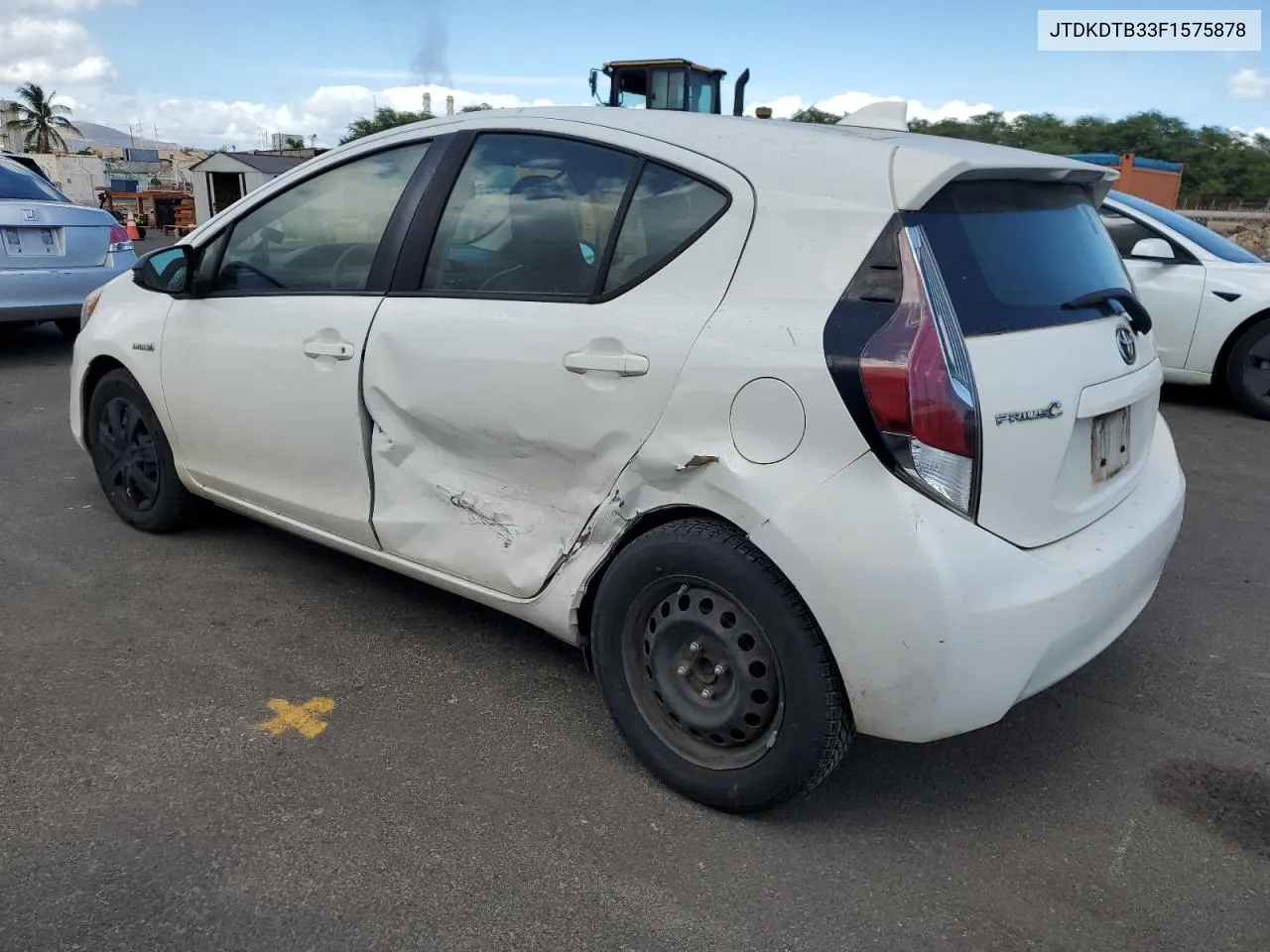 JTDKDTB33F1575878 2015 Toyota Prius C