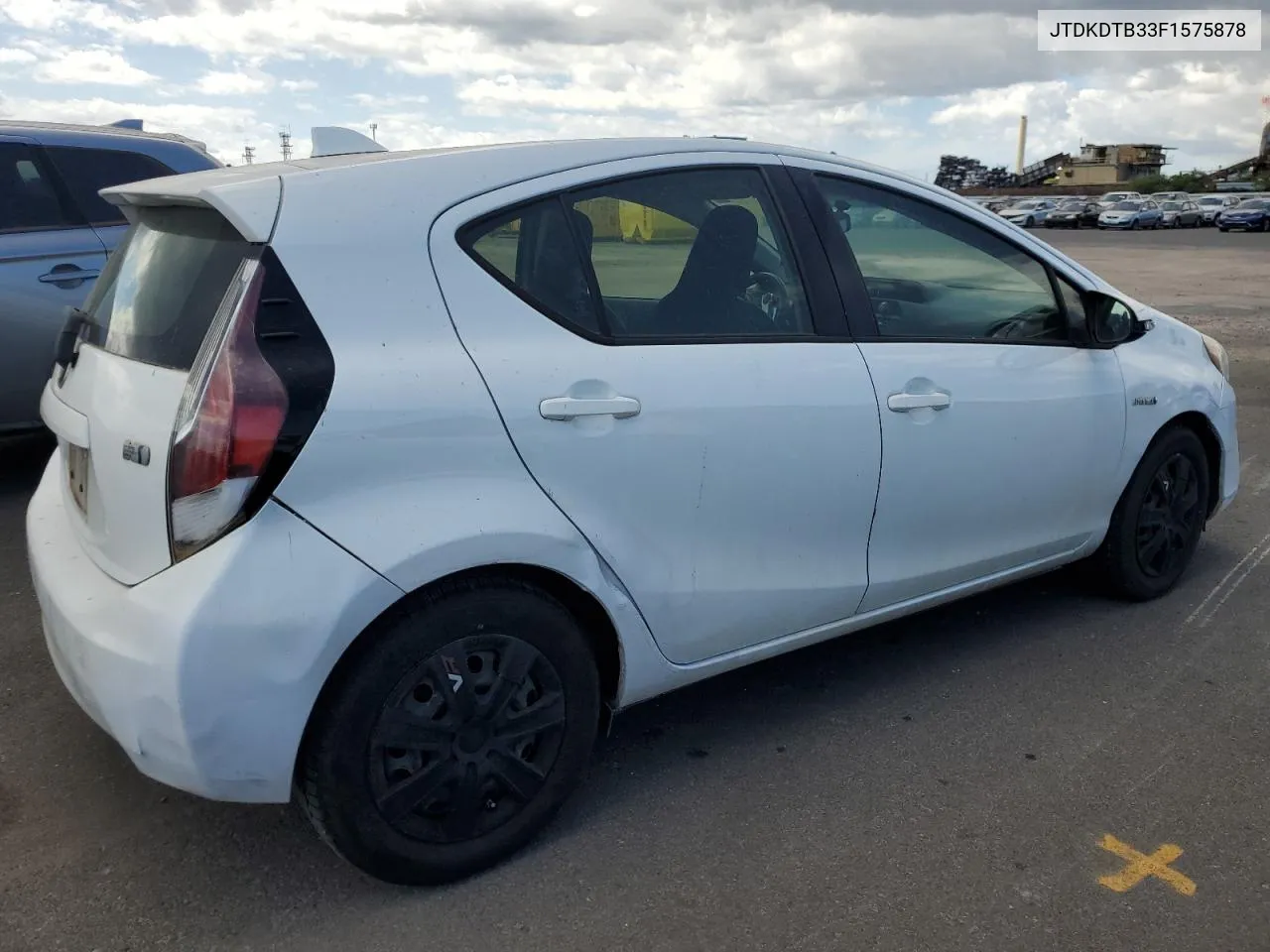 2015 Toyota Prius C VIN: JTDKDTB33F1575878 Lot: 72356154