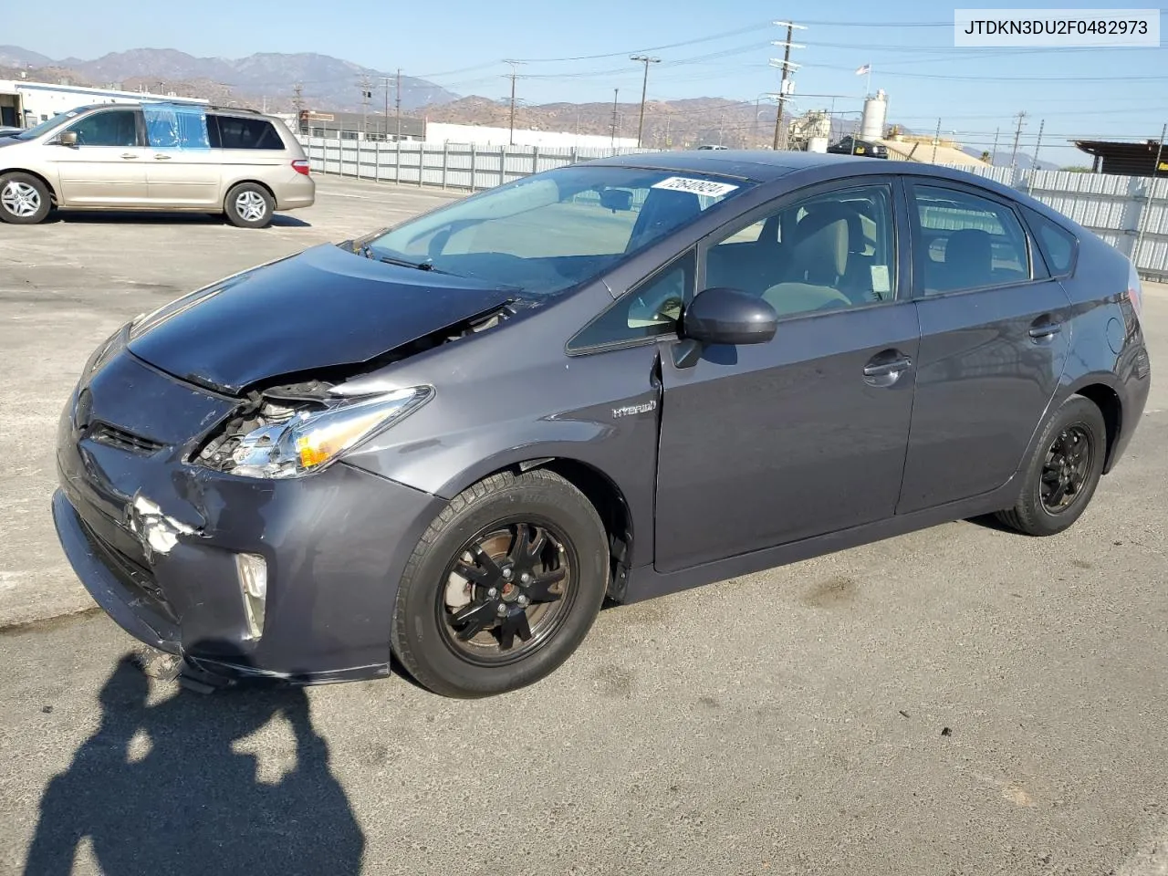 JTDKN3DU2F0482973 2015 Toyota Prius