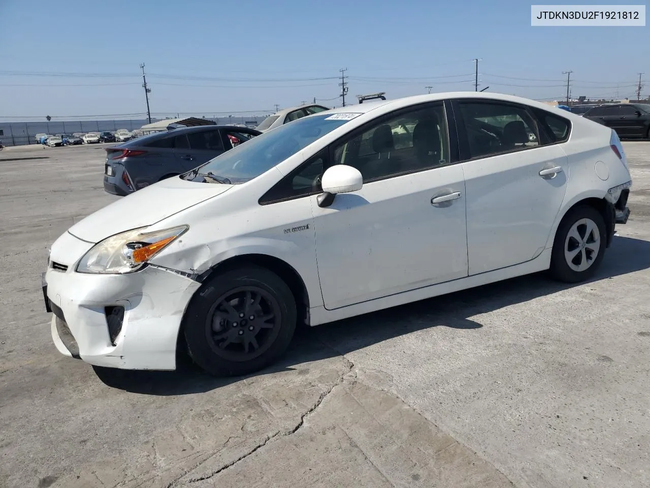 2015 Toyota Prius VIN: JTDKN3DU2F1921812 Lot: 73021874