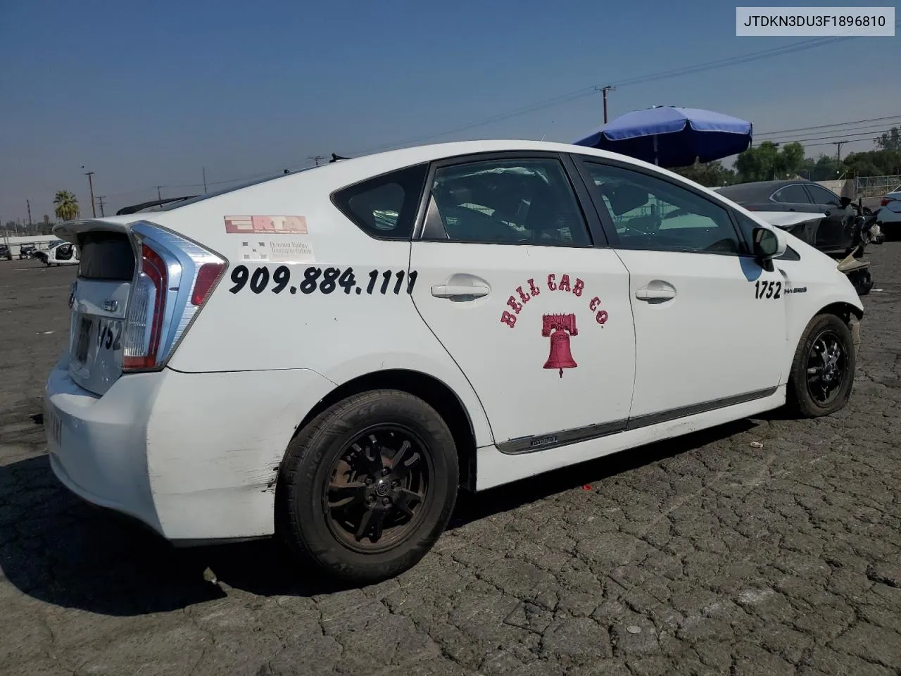 JTDKN3DU3F1896810 2015 Toyota Prius