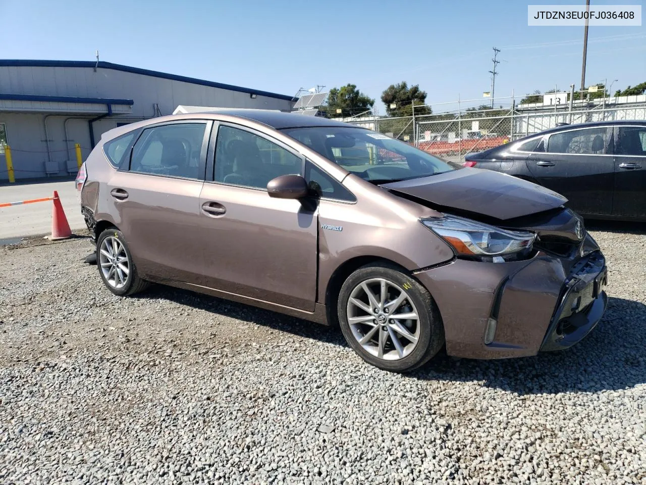 2015 Toyota Prius V VIN: JTDZN3EU0FJ036408 Lot: 73122244