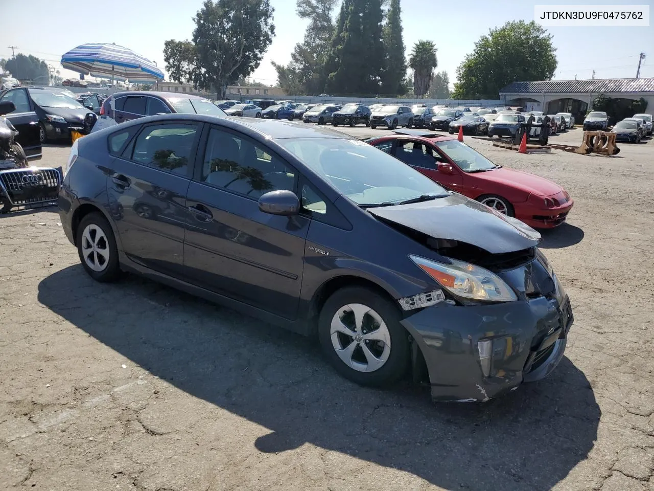 JTDKN3DU9F0475762 2015 Toyota Prius