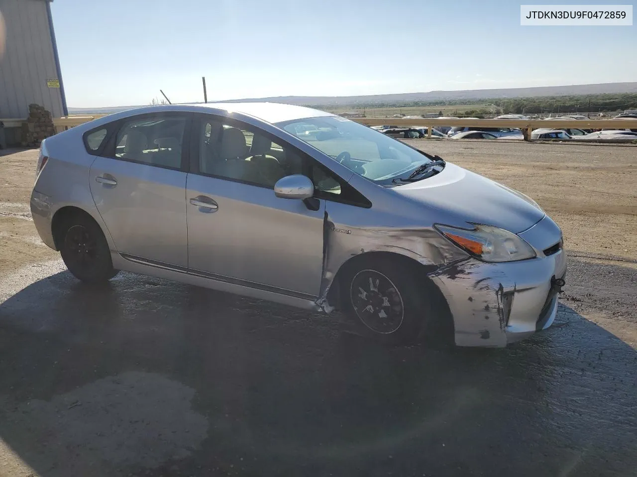 JTDKN3DU9F0472859 2015 Toyota Prius