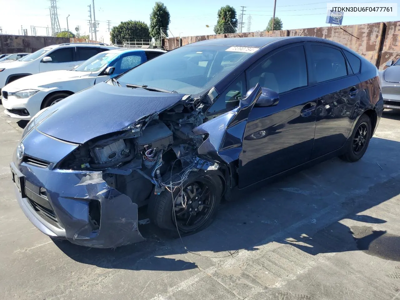 JTDKN3DU6F0477761 2015 Toyota Prius