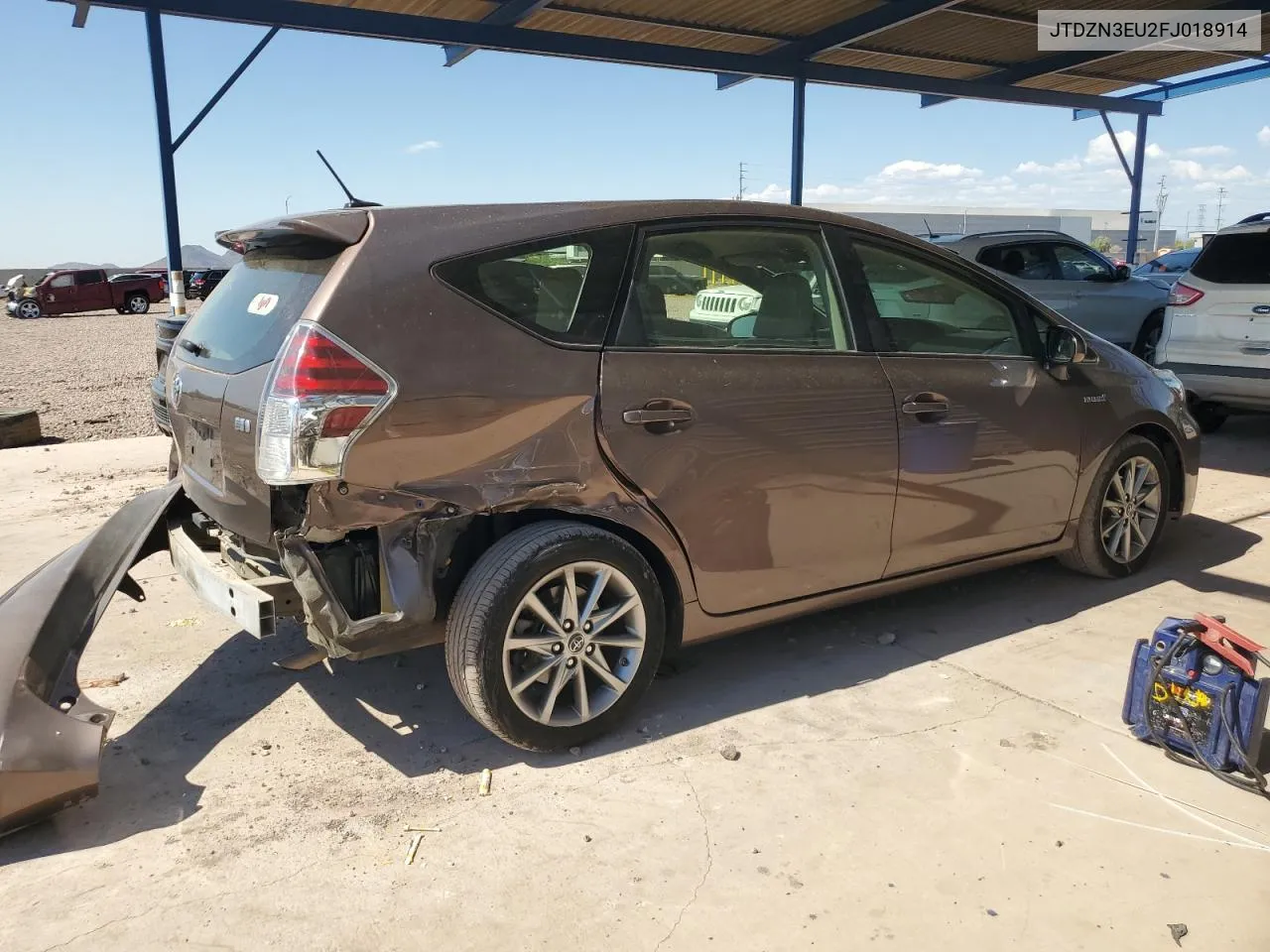 2015 Toyota Prius V VIN: JTDZN3EU2FJ018914 Lot: 73664734