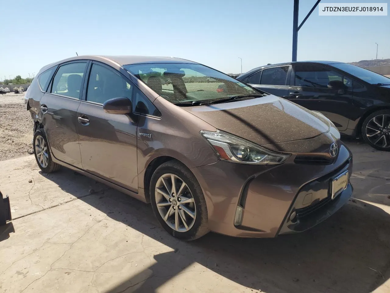 2015 Toyota Prius V VIN: JTDZN3EU2FJ018914 Lot: 73664734