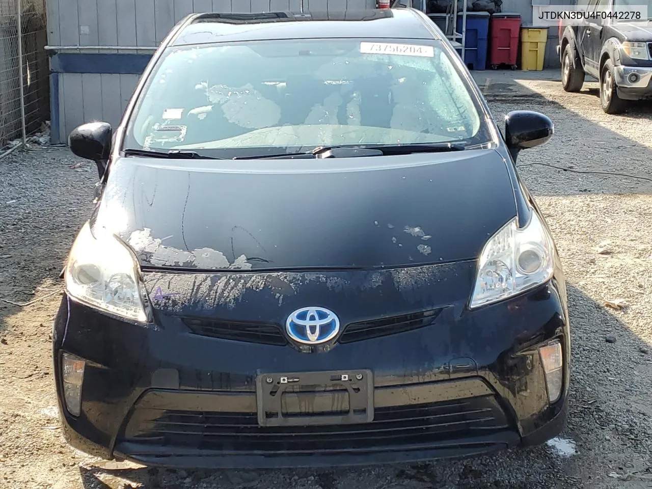 JTDKN3DU4F0442278 2015 Toyota Prius