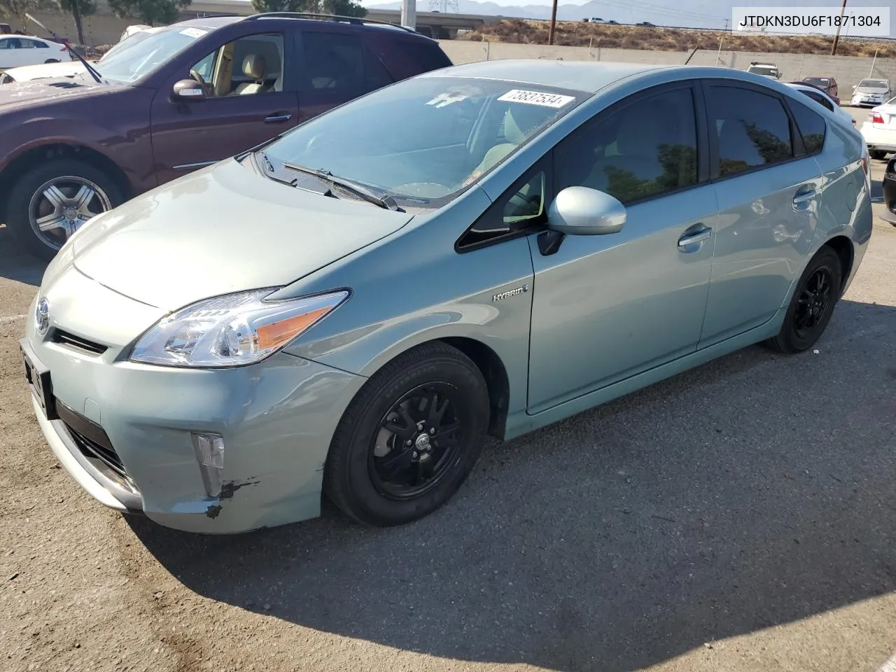 2015 Toyota Prius VIN: JTDKN3DU6F1871304 Lot: 73837534