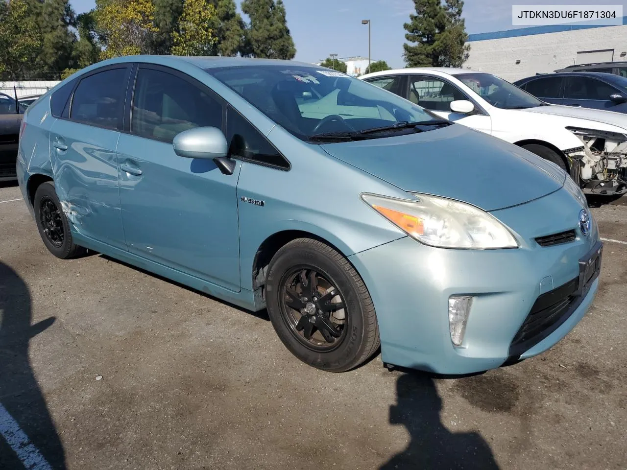 2015 Toyota Prius VIN: JTDKN3DU6F1871304 Lot: 73837534