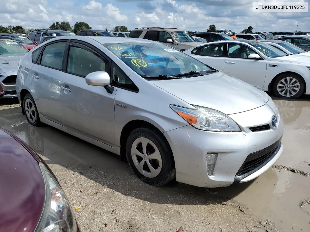 JTDKN3DU0F0419225 2015 Toyota Prius