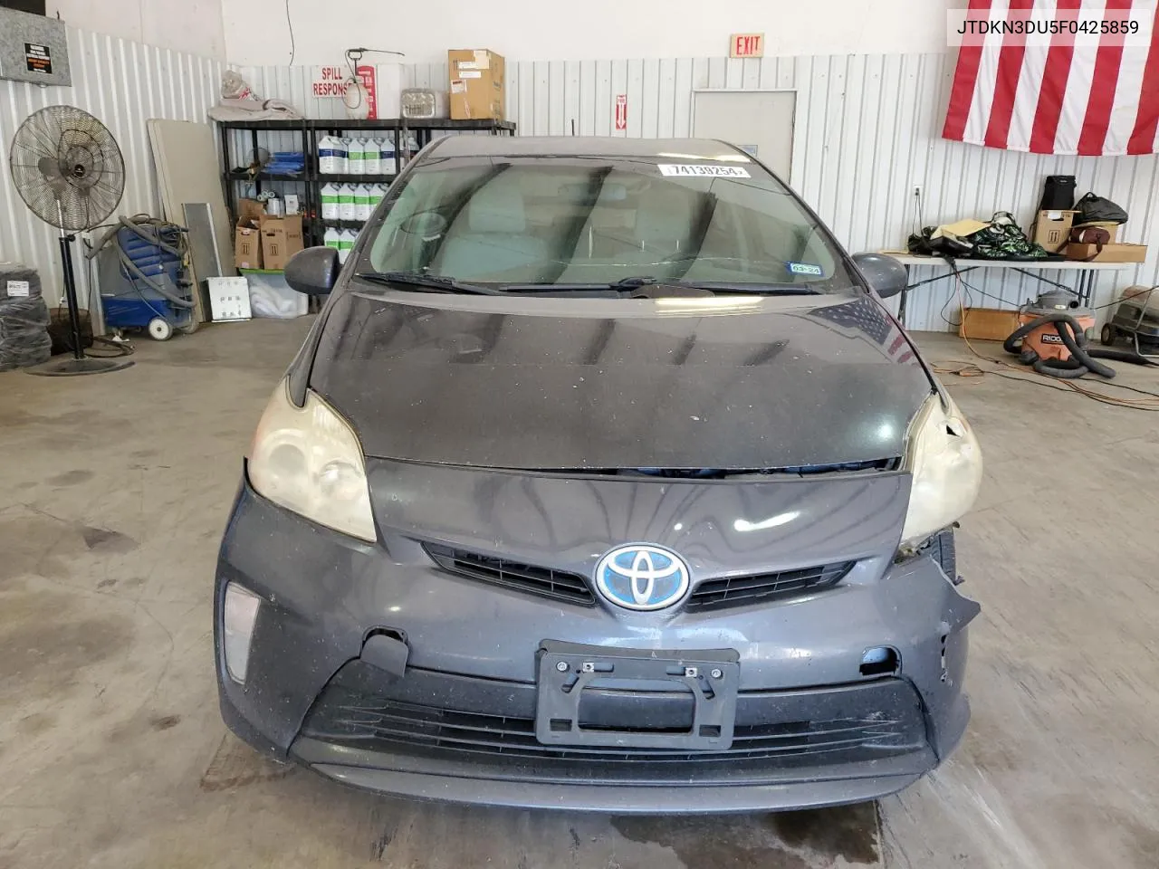 2015 Toyota Prius VIN: JTDKN3DU5F0425859 Lot: 74139254