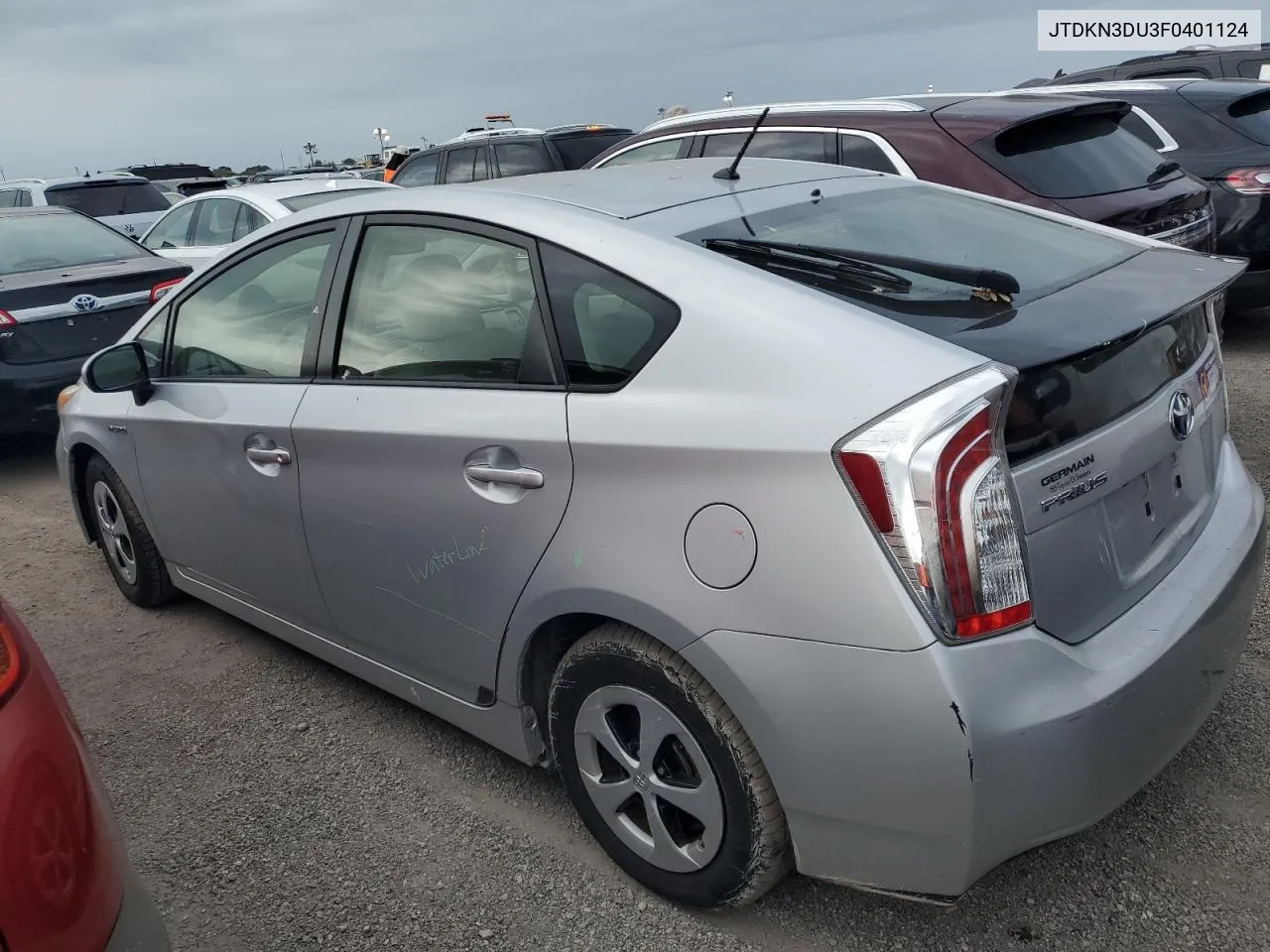 2015 Toyota Prius VIN: JTDKN3DU3F0401124 Lot: 74184384