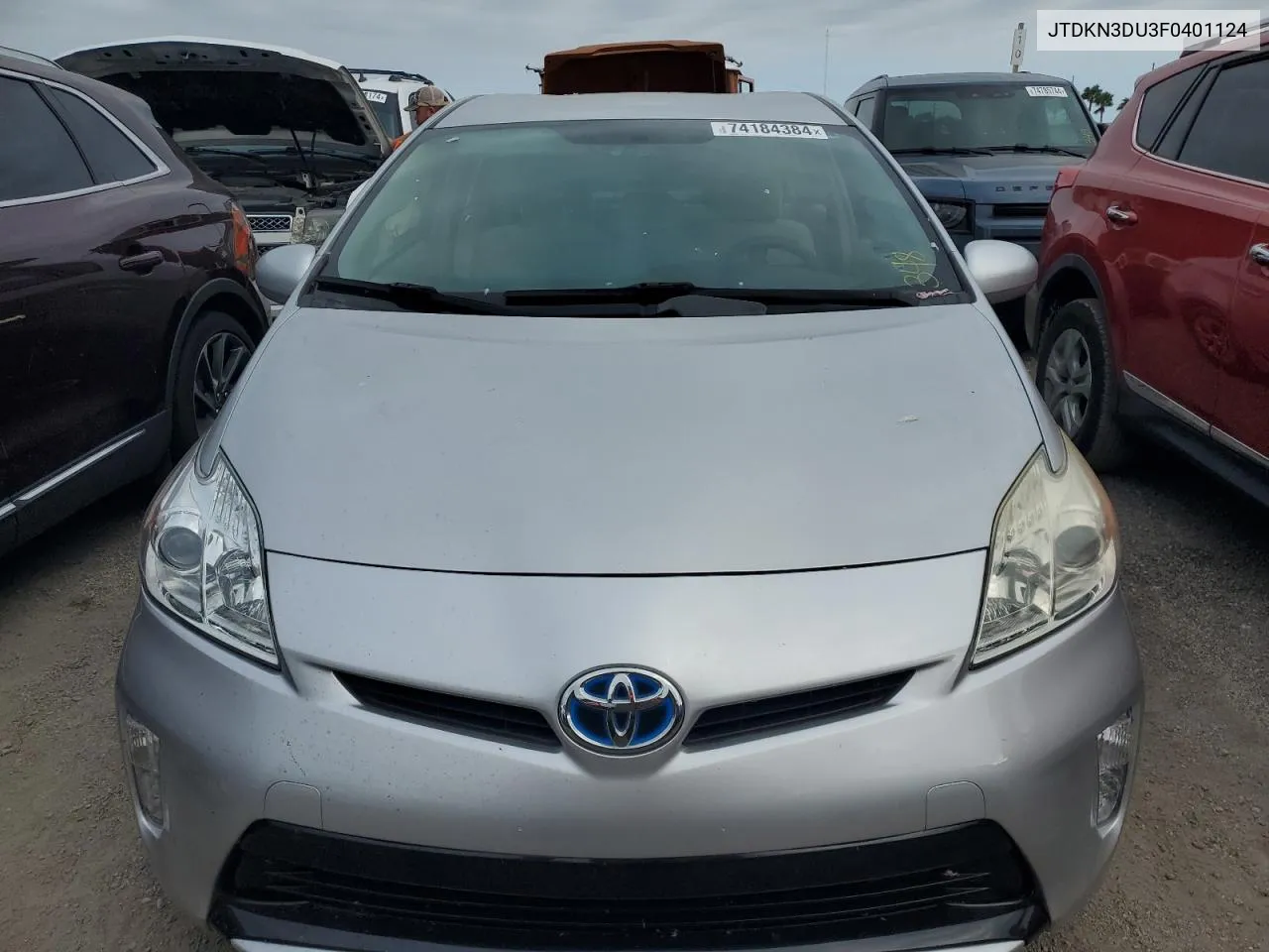 2015 Toyota Prius VIN: JTDKN3DU3F0401124 Lot: 74184384