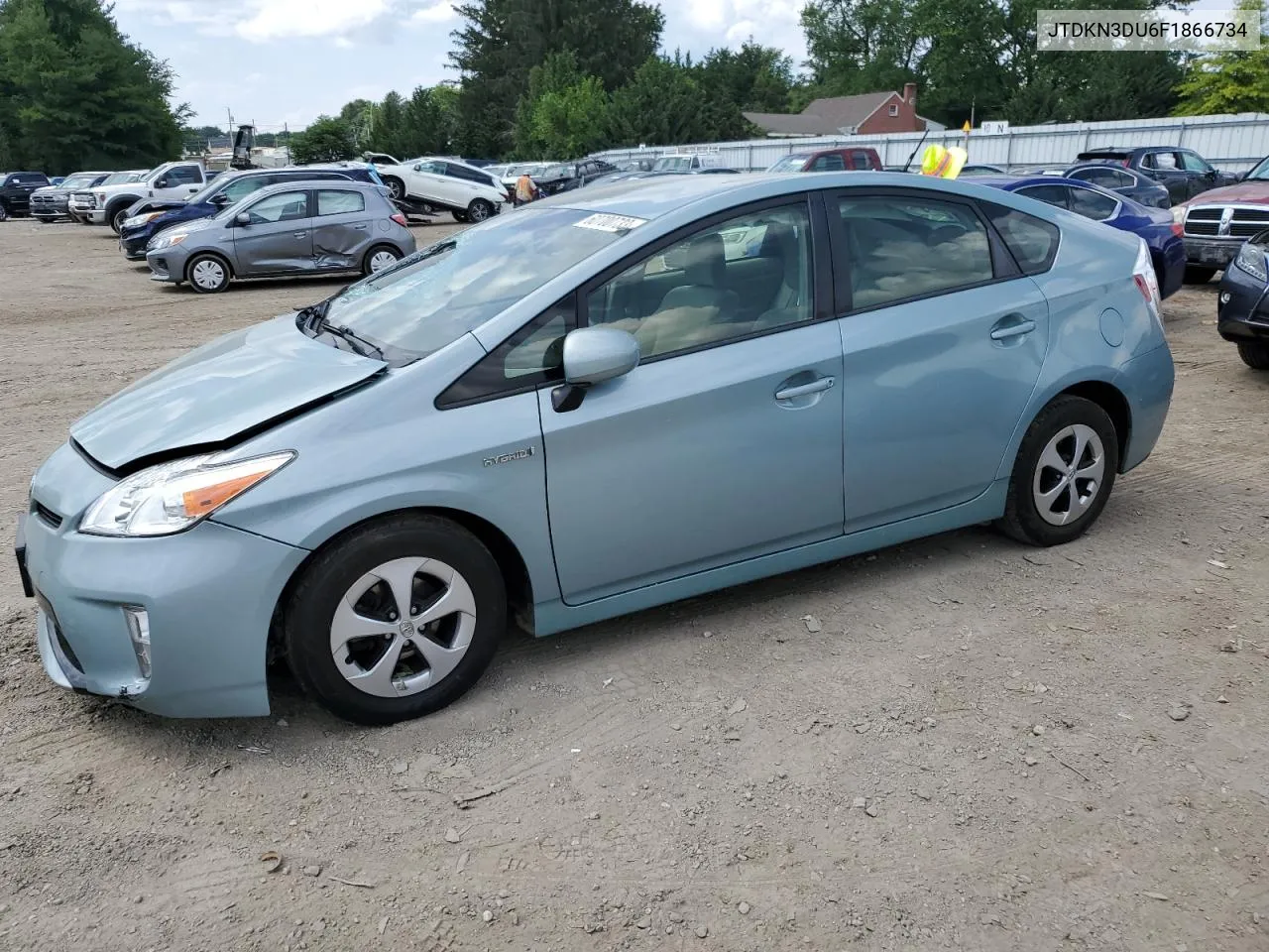 2015 Toyota Prius VIN: JTDKN3DU6F1866734 Lot: 74241744