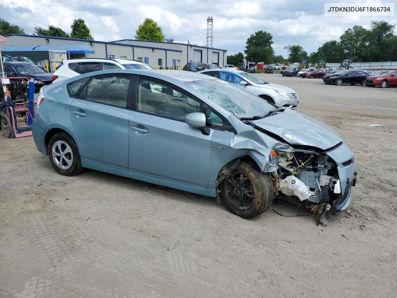 2015 Toyota Prius VIN: JTDKN3DU6F1866734 Lot: 74241744