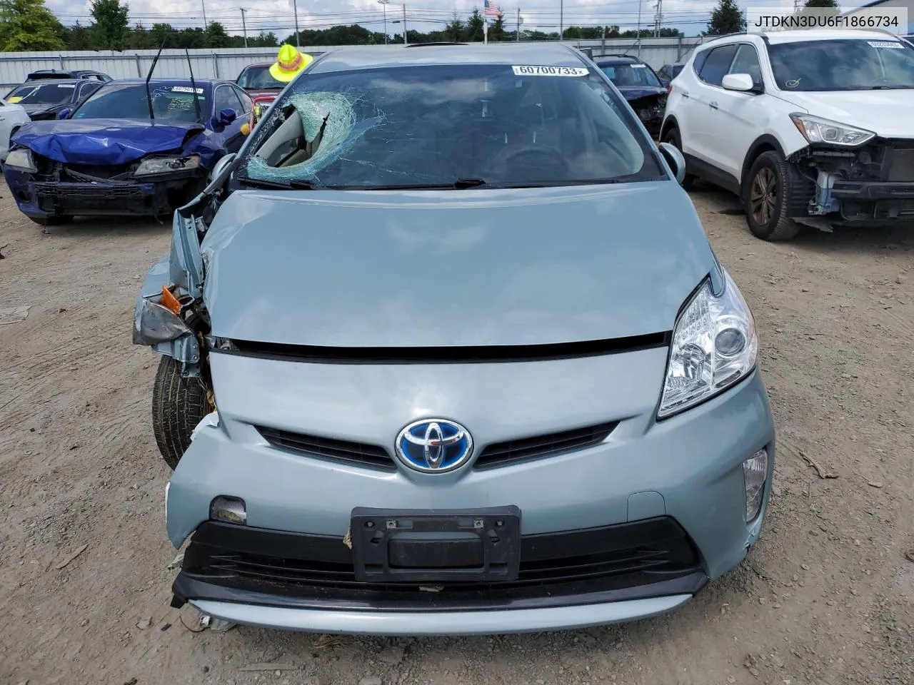 2015 Toyota Prius VIN: JTDKN3DU6F1866734 Lot: 74241744