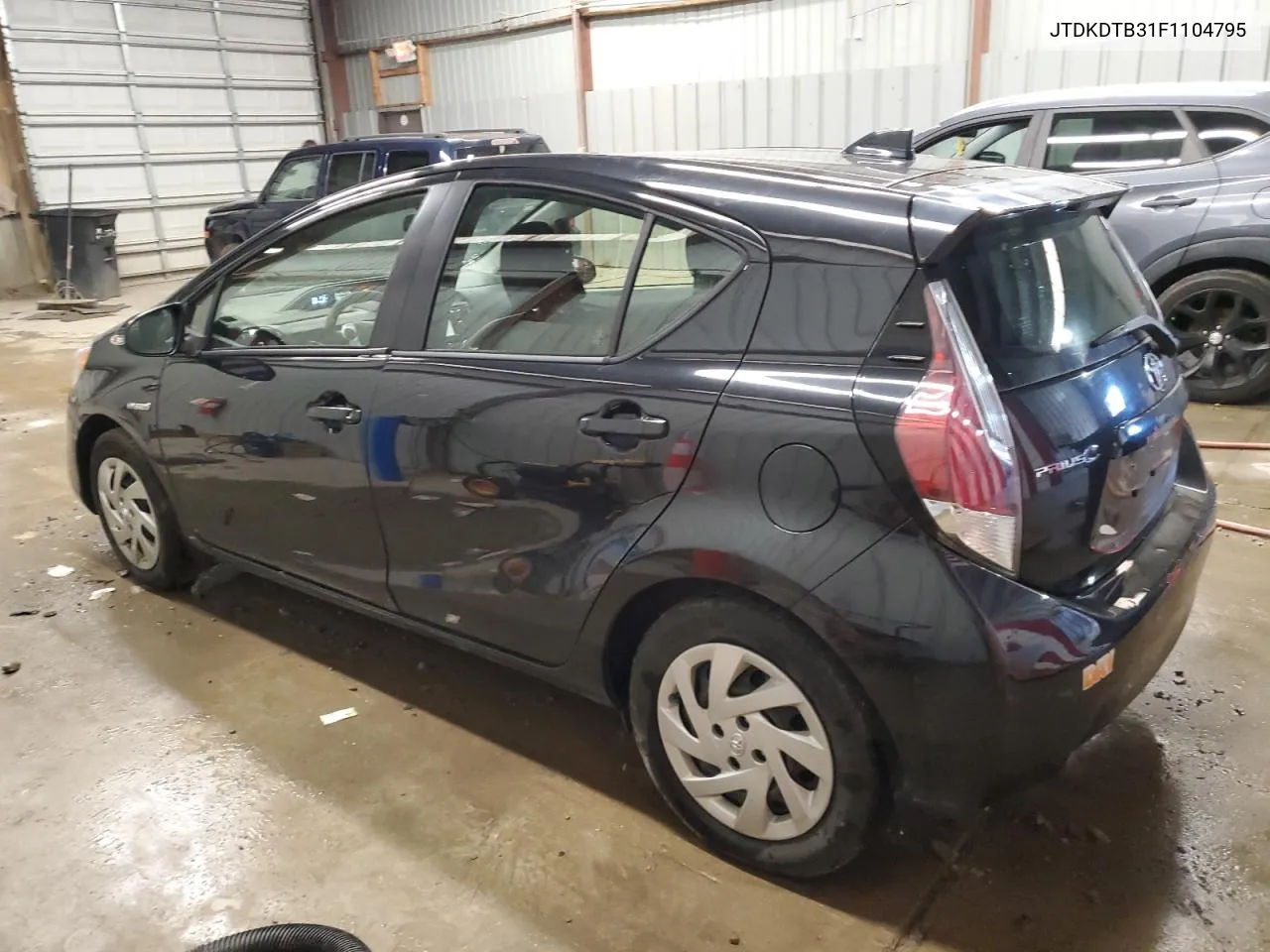 2015 Toyota Prius C VIN: JTDKDTB31F1104795 Lot: 74381274