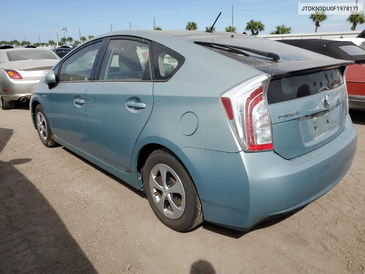 2015 Toyota Prius VIN: JTDKN3DU0F1978171 Lot: 74440904