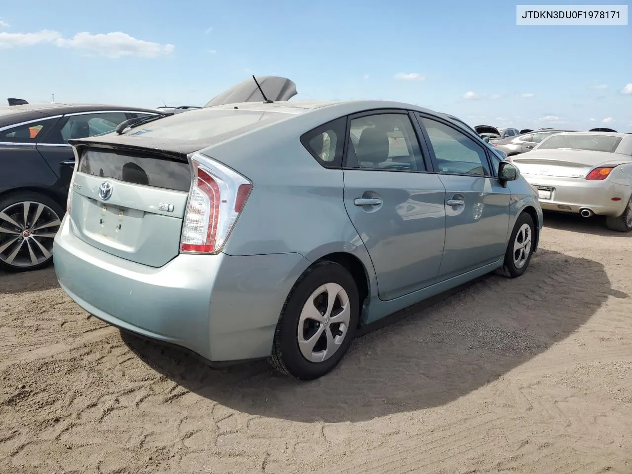 2015 Toyota Prius VIN: JTDKN3DU0F1978171 Lot: 74440904