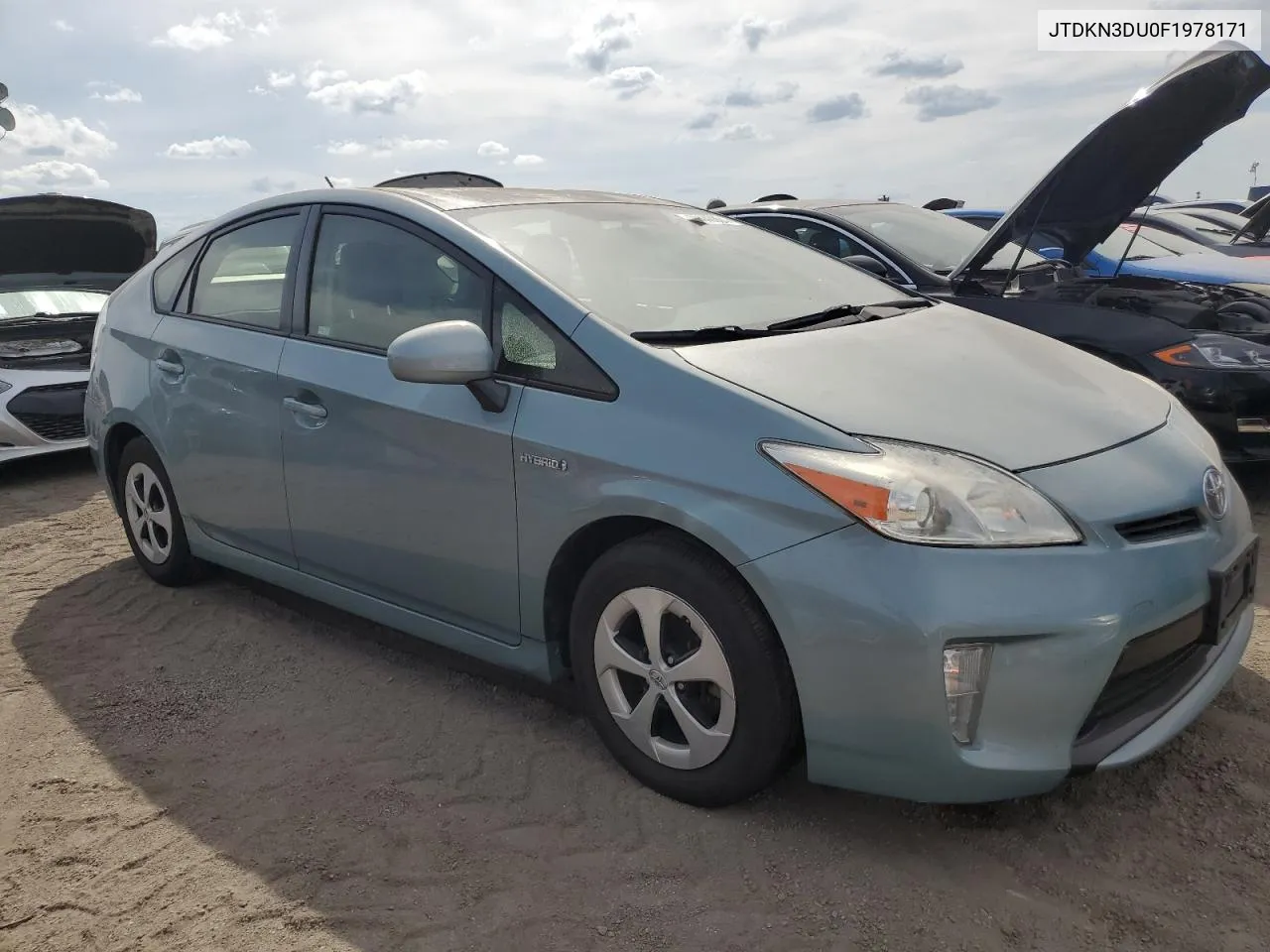 2015 Toyota Prius VIN: JTDKN3DU0F1978171 Lot: 74440904