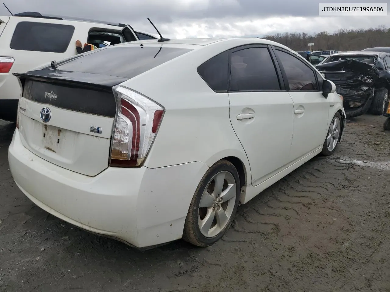 2015 Toyota Prius VIN: JTDKN3DU7F1996506 Lot: 74851594