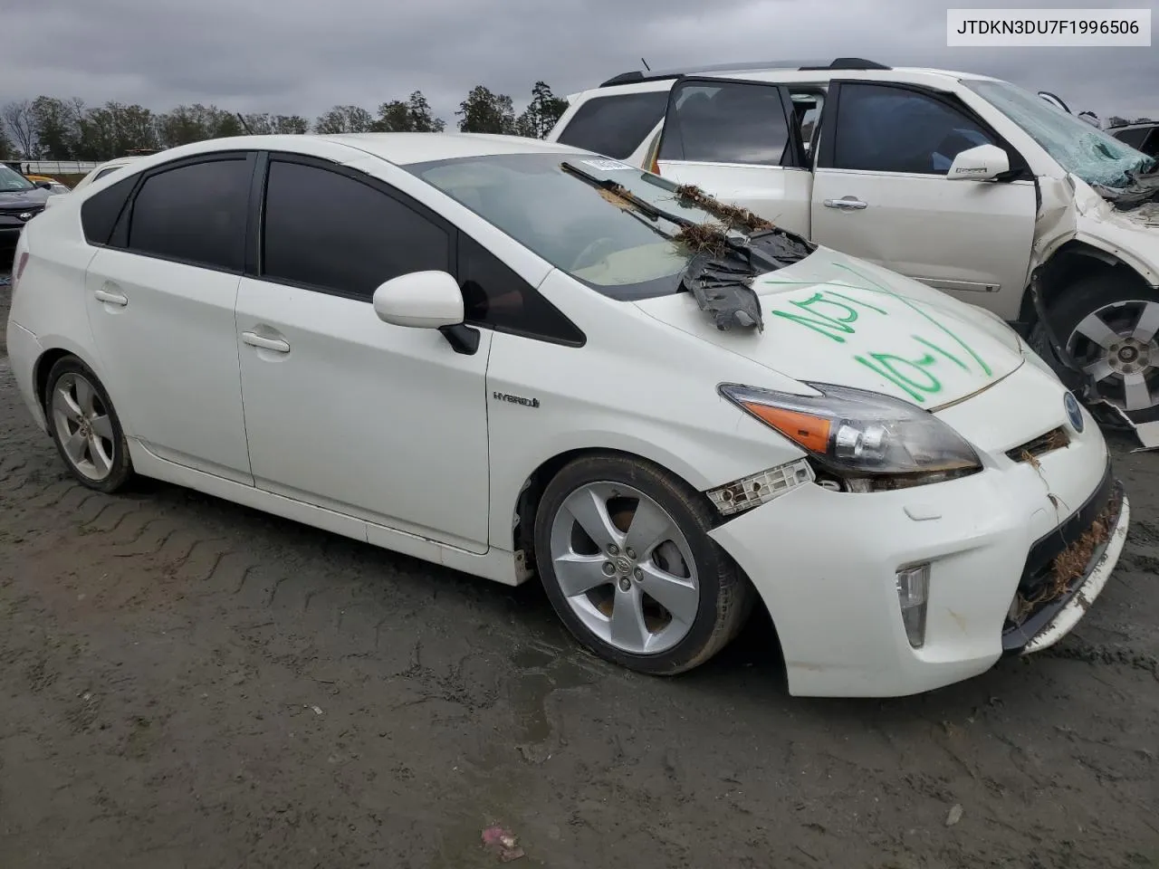 2015 Toyota Prius VIN: JTDKN3DU7F1996506 Lot: 74851594