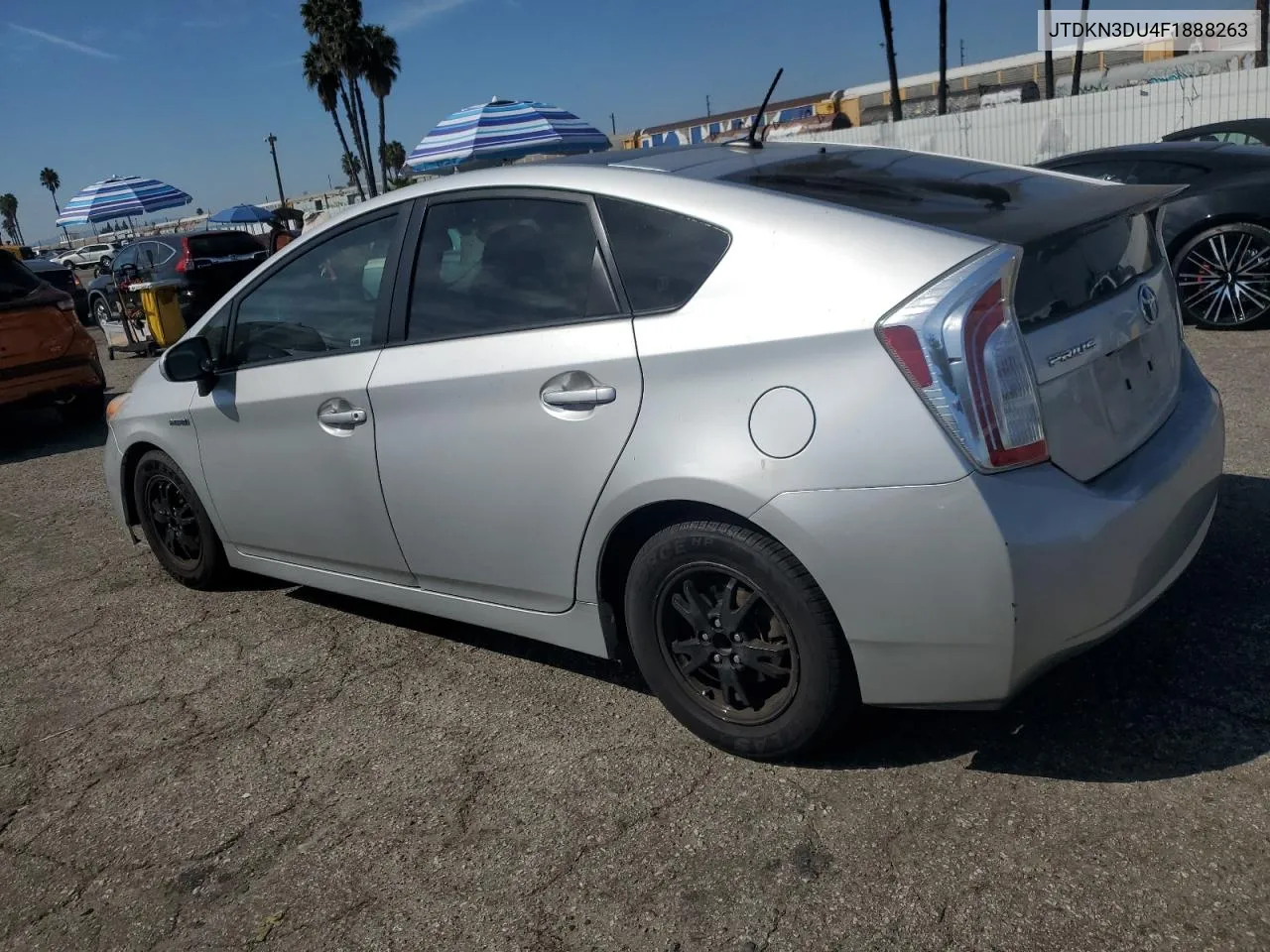 2015 Toyota Prius VIN: JTDKN3DU4F1888263 Lot: 74857504