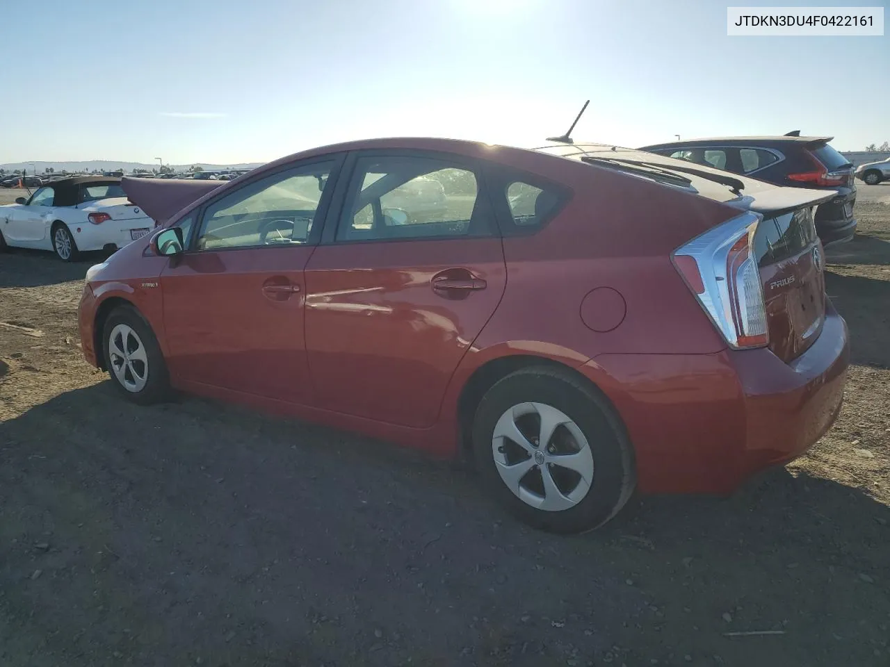 2015 Toyota Prius VIN: JTDKN3DU4F0422161 Lot: 74943474