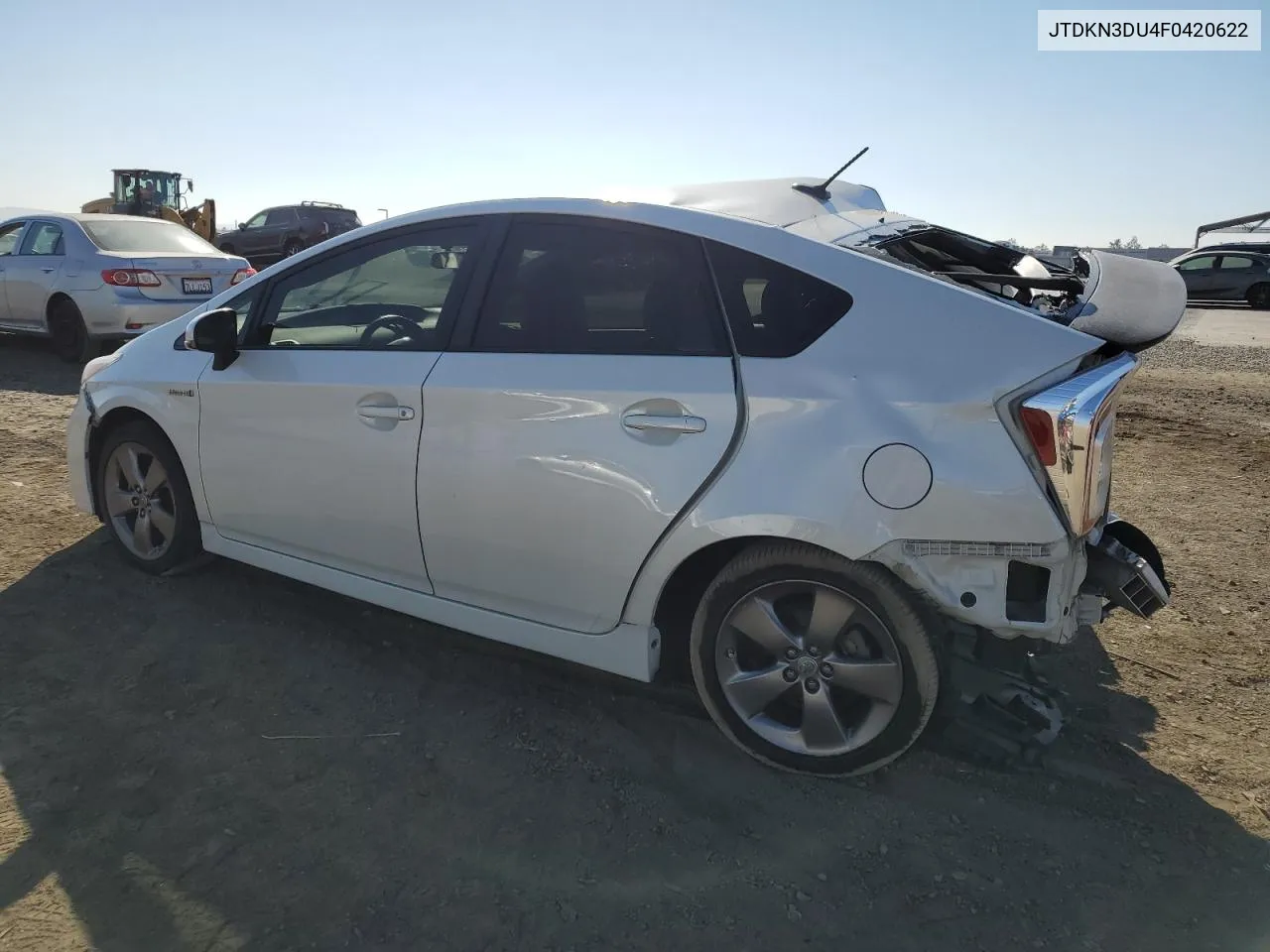 2015 Toyota Prius VIN: JTDKN3DU4F0420622 Lot: 75111534