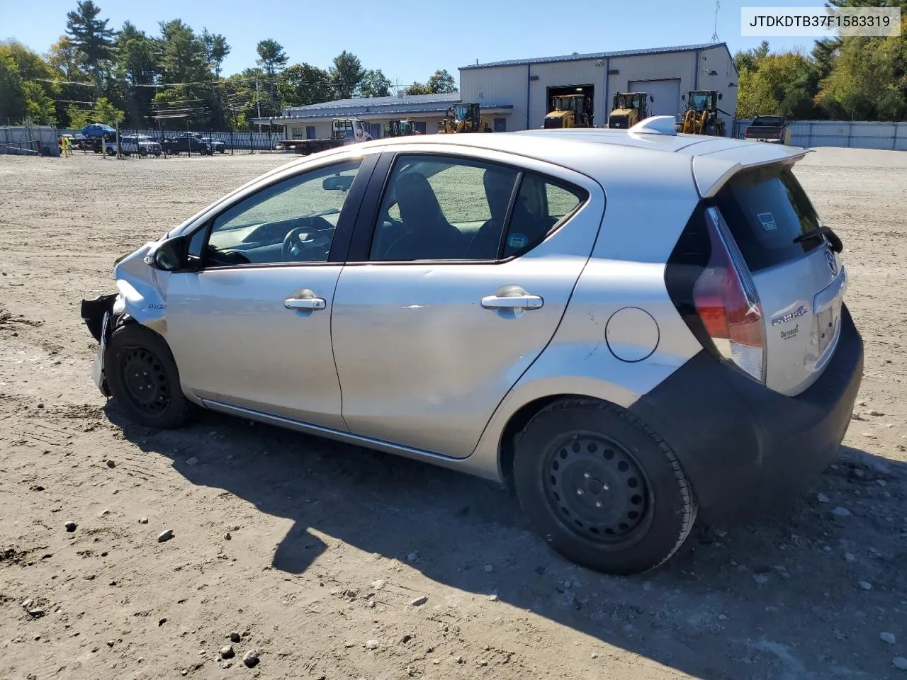 2015 Toyota Prius C VIN: JTDKDTB37F1583319 Lot: 75187544