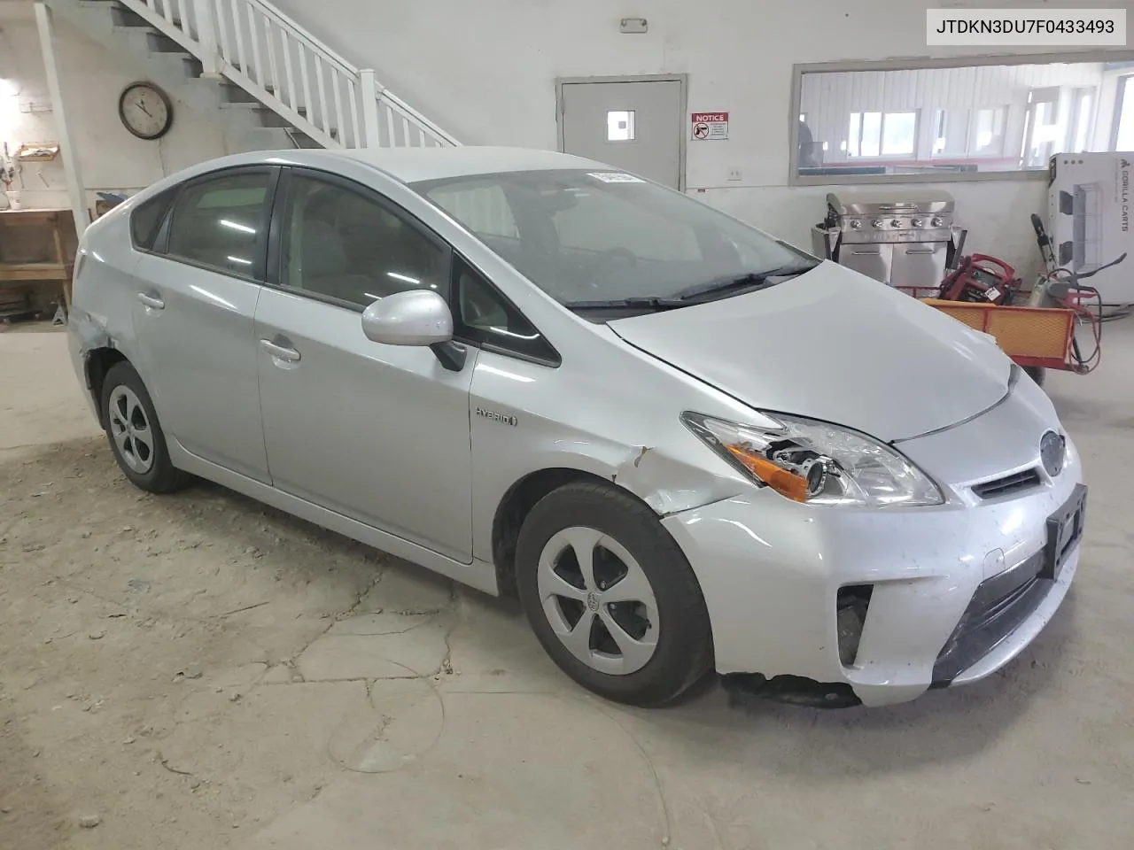 JTDKN3DU7F0433493 2015 Toyota Prius