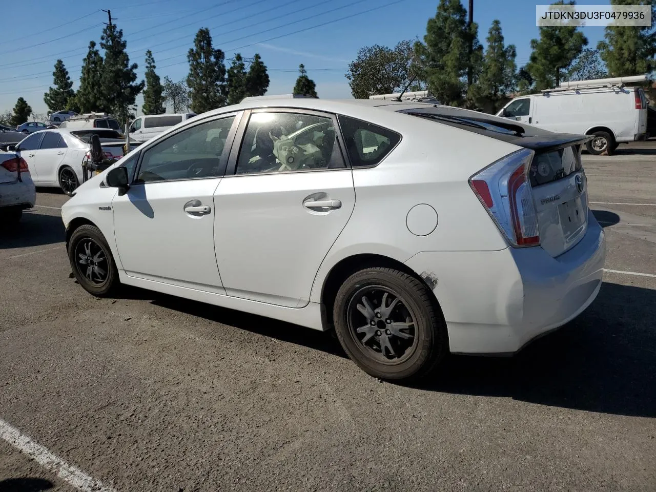 2015 Toyota Prius VIN: JTDKN3DU3F0479936 Lot: 75865014