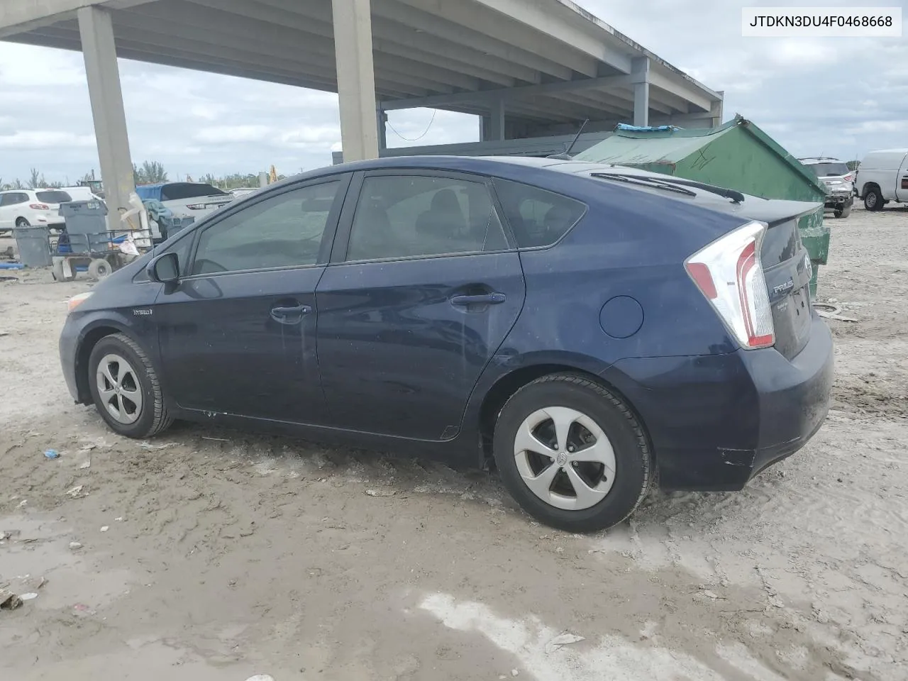 JTDKN3DU4F0468668 2015 Toyota Prius