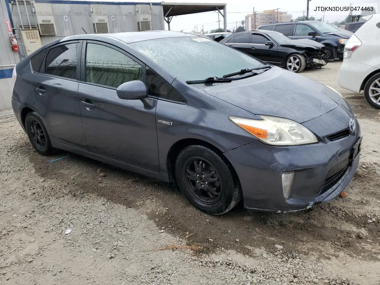 2015 Toyota Prius VIN: JTDKN3DU5F0474463 Lot: 76384334