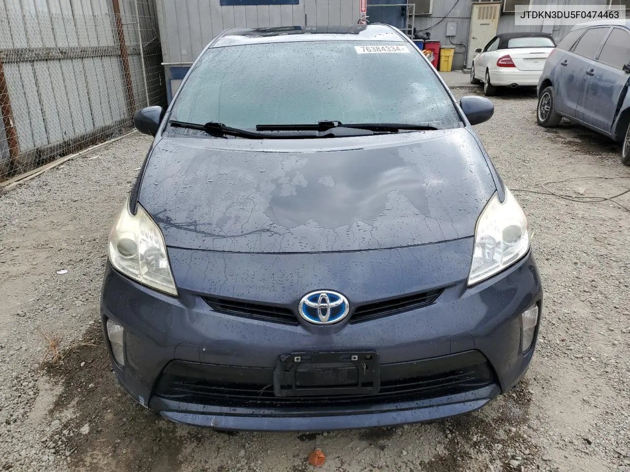 2015 Toyota Prius VIN: JTDKN3DU5F0474463 Lot: 76384334