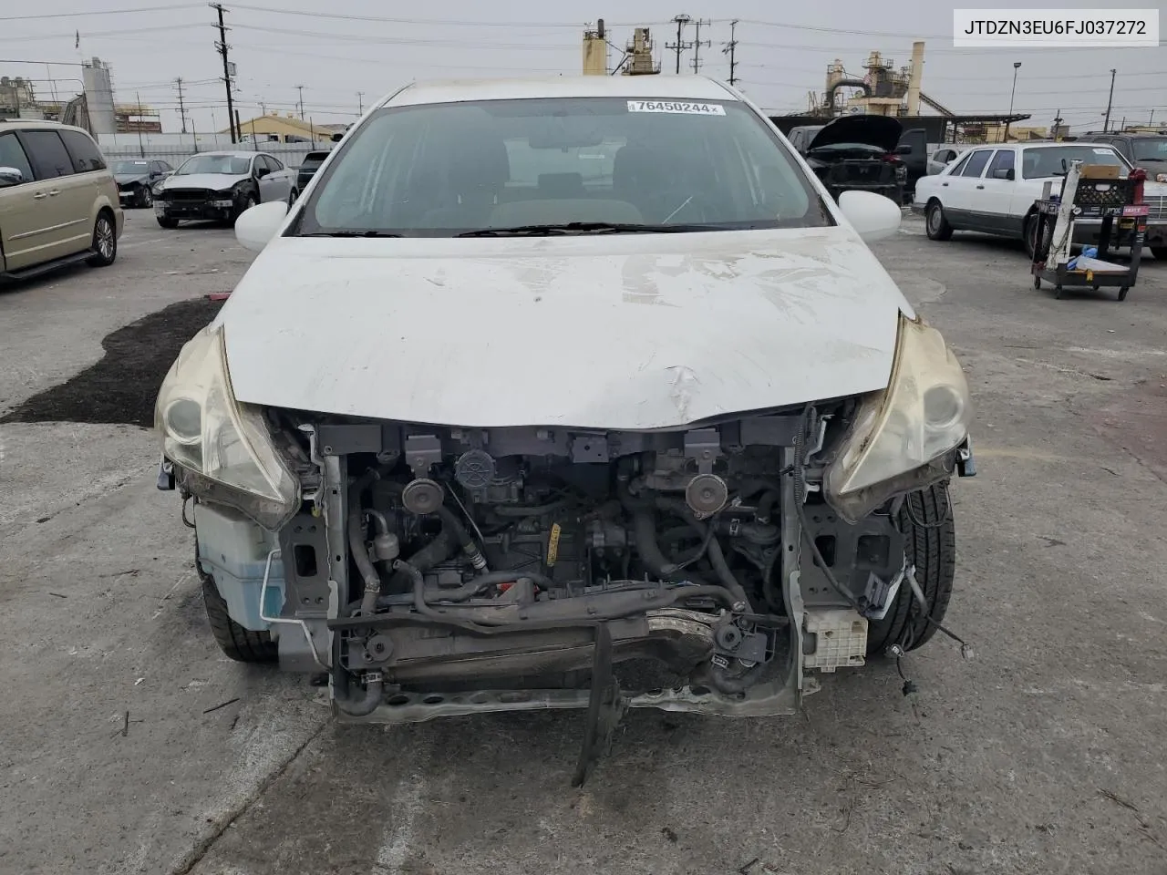 2015 Toyota Prius V VIN: JTDZN3EU6FJ037272 Lot: 76450244