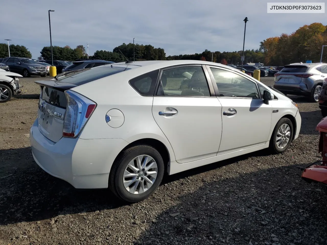 2015 Toyota Prius Plug-In VIN: JTDKN3DP0F3073623 Lot: 76530654