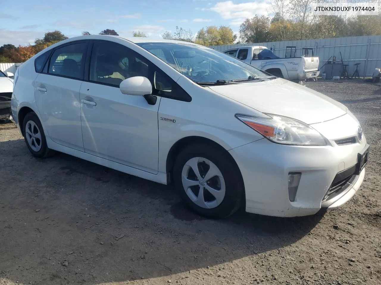 2015 Toyota Prius VIN: JTDKN3DUXF1974404 Lot: 76622154