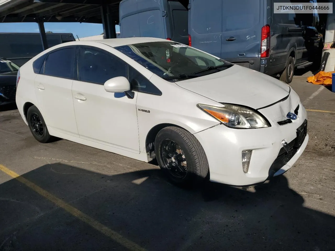 2015 Toyota Prius VIN: JTDKN3DU1F0444666 Lot: 77251464