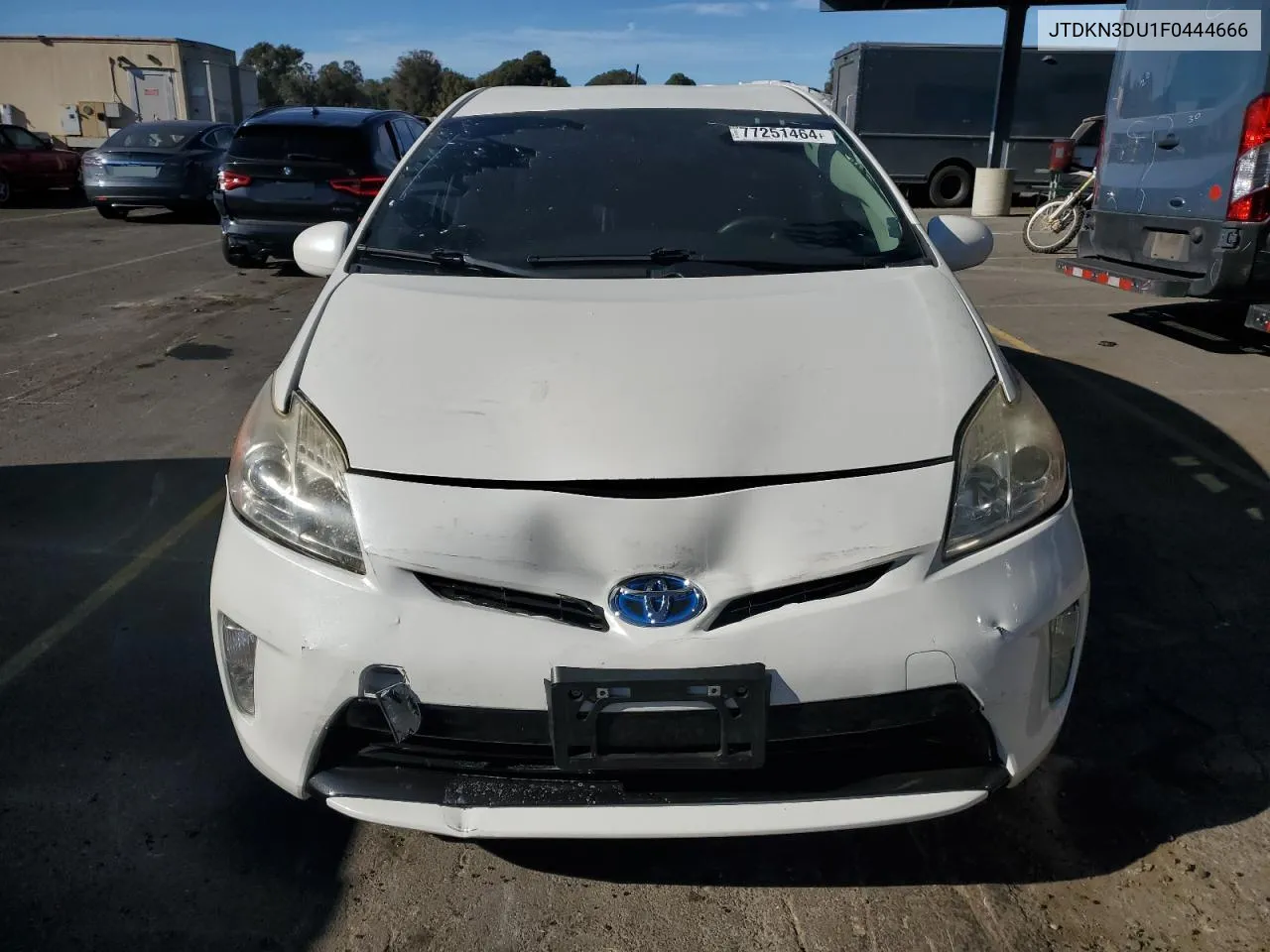 2015 Toyota Prius VIN: JTDKN3DU1F0444666 Lot: 77251464