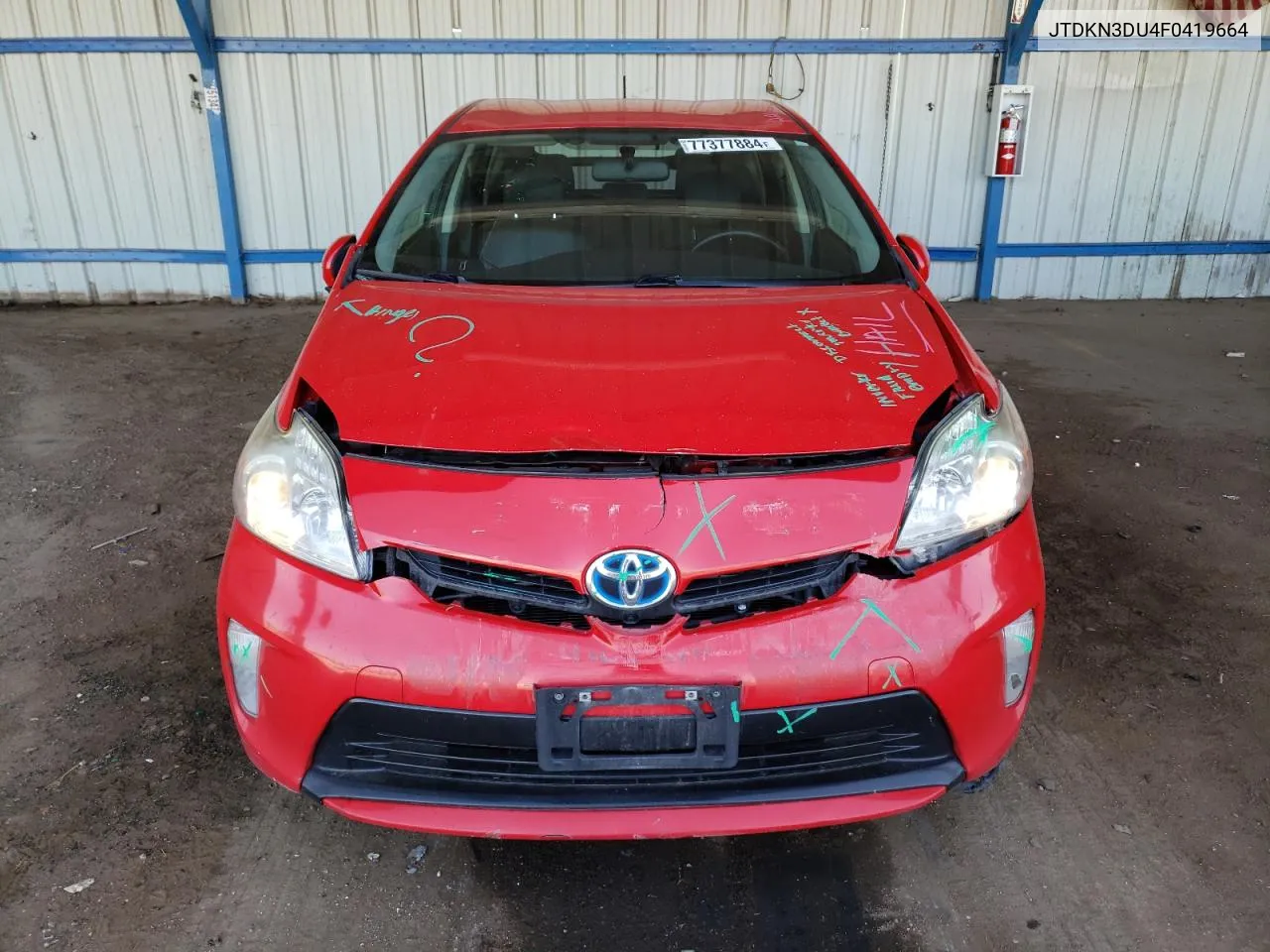 JTDKN3DU4F0419664 2015 Toyota Prius