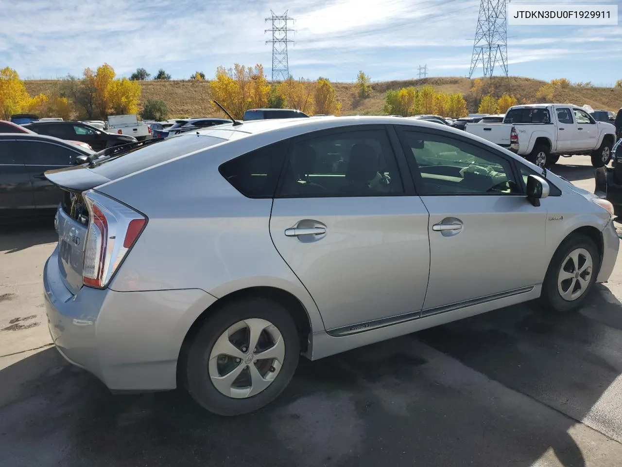 2015 Toyota Prius VIN: JTDKN3DU0F1929911 Lot: 77406464