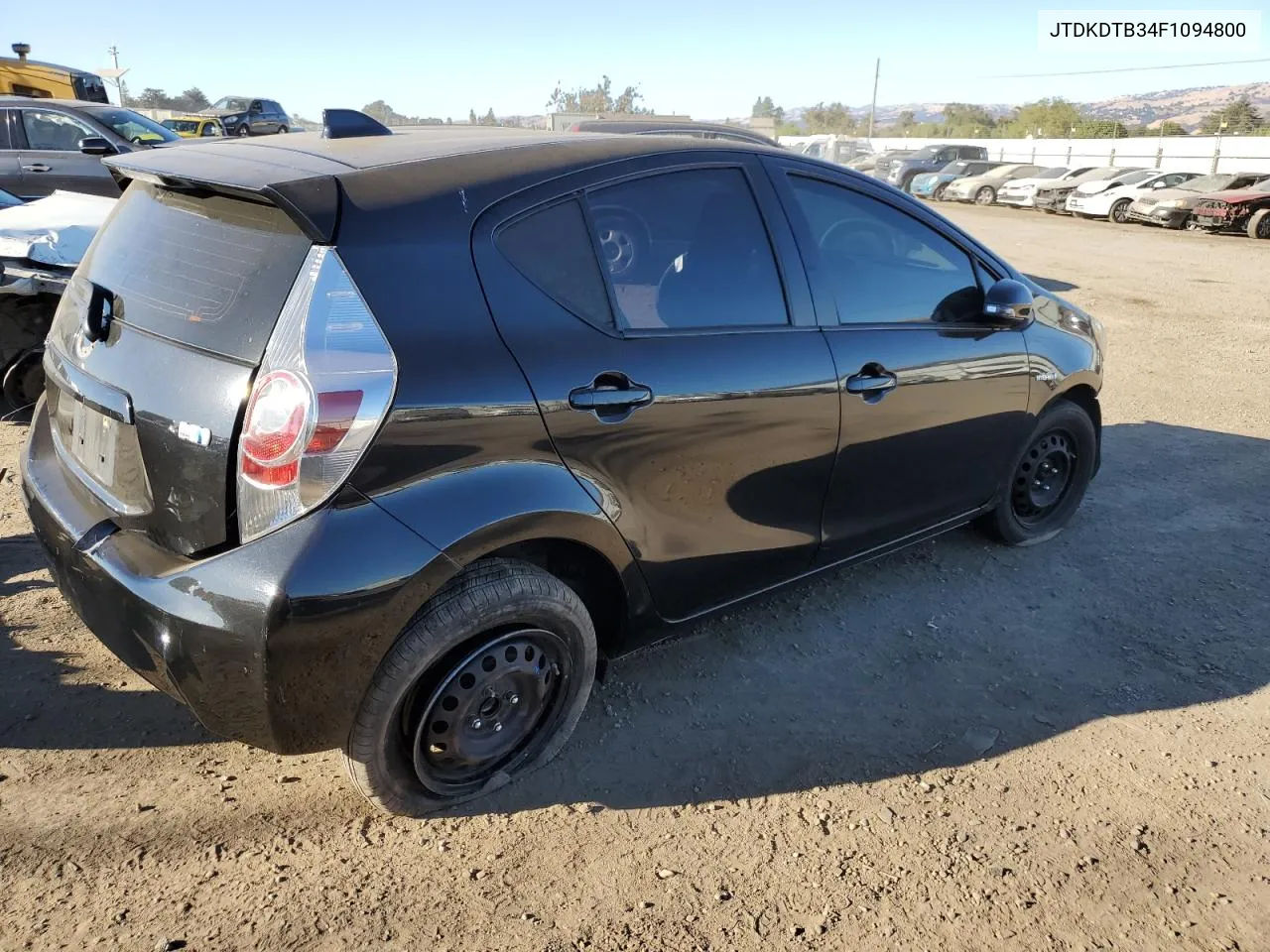 2015 Toyota Prius C VIN: JTDKDTB34F1094800 Lot: 77495304