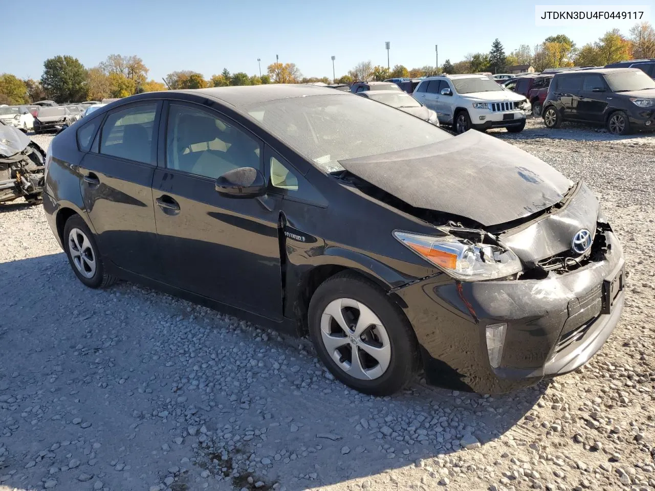 JTDKN3DU4F0449117 2015 Toyota Prius