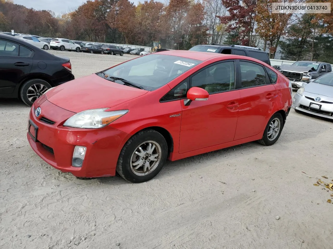 2015 Toyota Prius VIN: JTDKN3DU8F0413740 Lot: 77572394