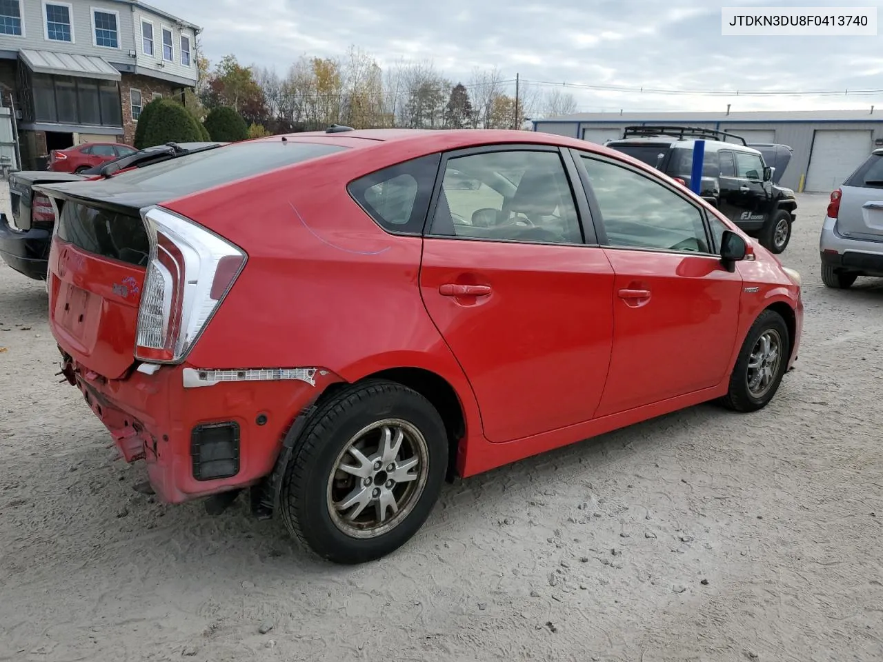 2015 Toyota Prius VIN: JTDKN3DU8F0413740 Lot: 77572394