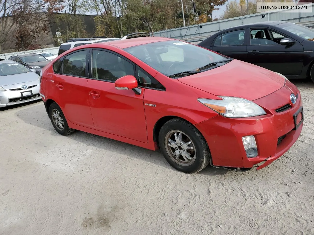 2015 Toyota Prius VIN: JTDKN3DU8F0413740 Lot: 77572394