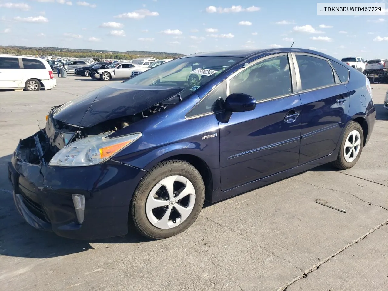 JTDKN3DU6F0467229 2015 Toyota Prius