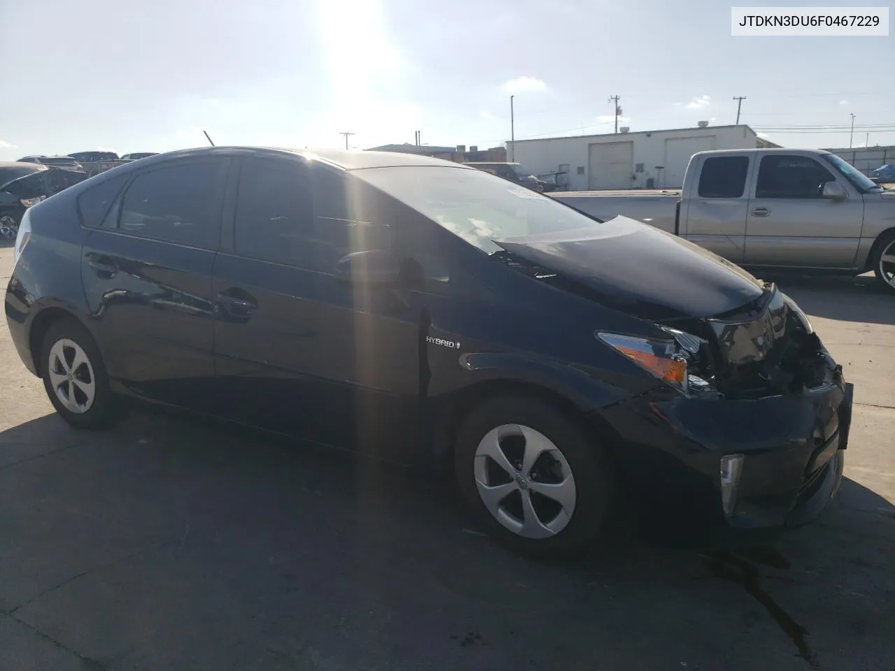 2015 Toyota Prius VIN: JTDKN3DU6F0467229 Lot: 77740234